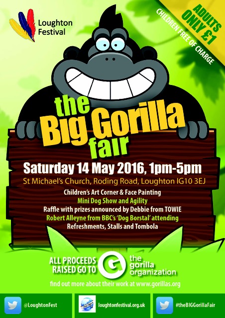 Loughton Festival Gorilla Fair flyer